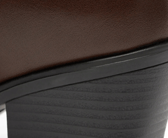 Bota Salto Bloco Chelsea Marrom Coffee C 30678 0002 0001 Anacapri