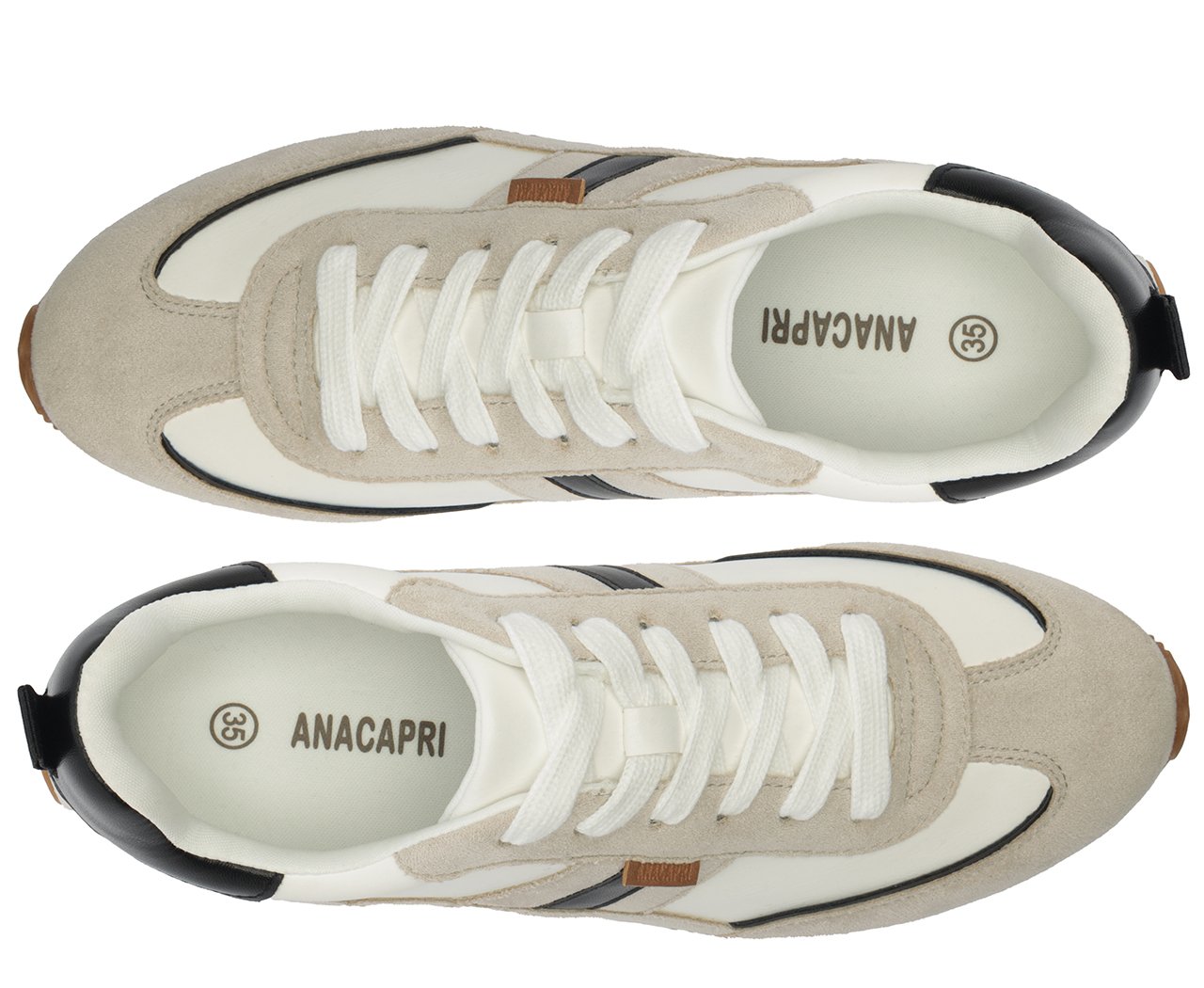 Tênis Feminino ANACAPRI ref. BRANCO CINZA - VintedoisK