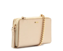CARTEIRA CLUTCH DOURADA C 40007 0012 0007 ANACAPRI