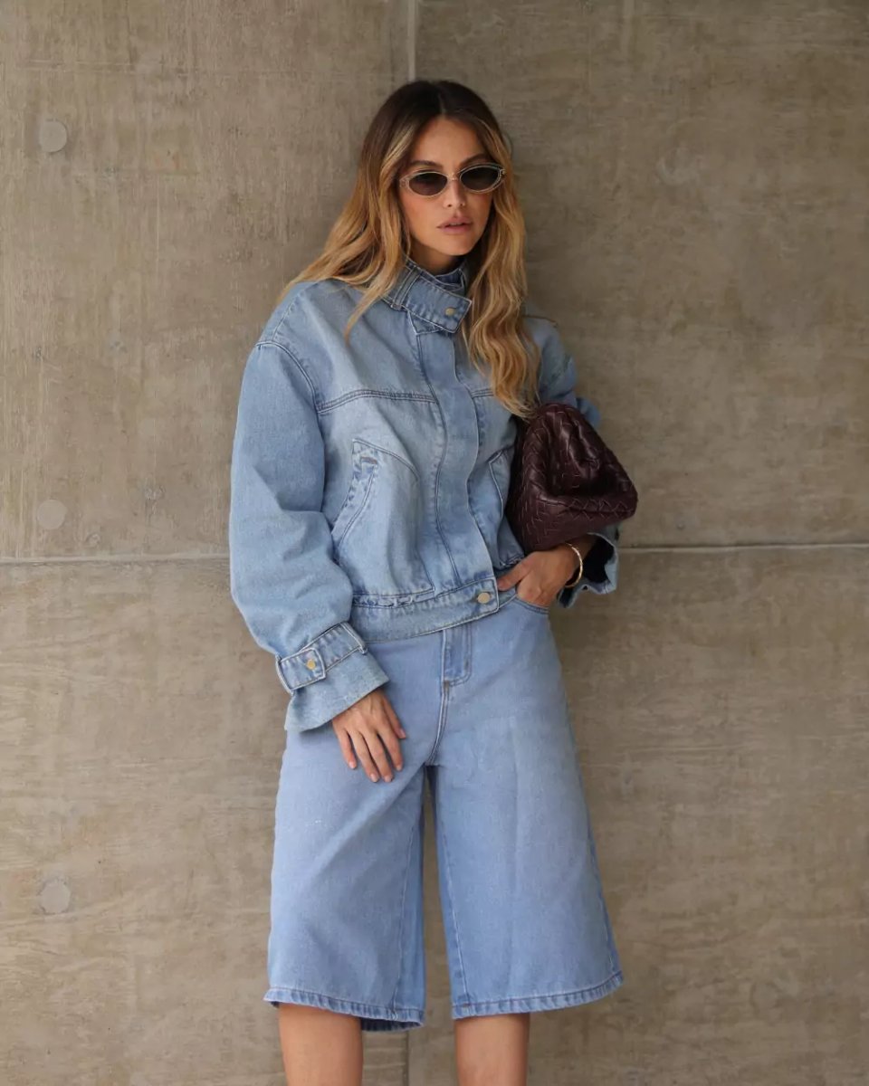 Jaqueta Feminino Alcance ref. JAQUETA JEANS - VintedoisK