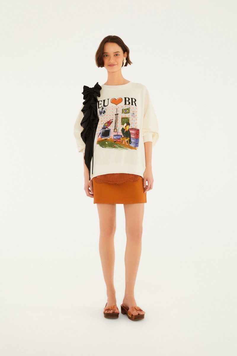Blusa Feminina Farm ref. BLUSA MOLETOM - VintedoisK