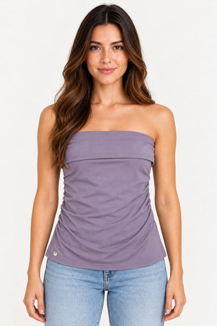 Lilas | Blusa Cropped Lerrux — frente