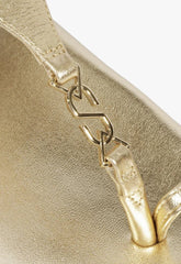 SANDÁLIA PAPETE KATE COURO DOURADA S 21564 0464 0004 SCHUTZ