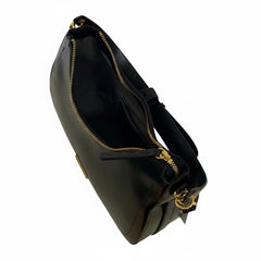 BOLSA MEDIA PRETA TIRACOLO TAG ROSA S 50010 2022 0001 SCHUTZ