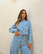 Jaqueta Feminino Alcance ref. JAQUETA JEANS - VintedoisK