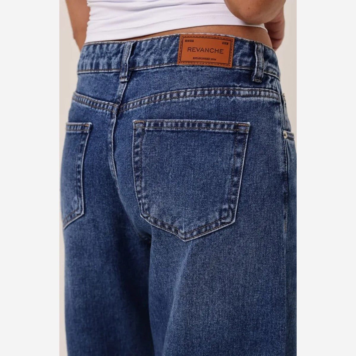 CALÇA JEANS BAGGY BARRA NORMAL CAFEM00444 REVANCHE