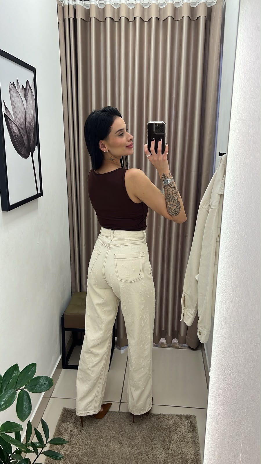 Calça Feminina Alcance ref. JEANS BAGGY - VintedoisK