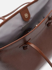 BOLSA SHOPPING MARROM GRANDE POUCH A 50023 0951 0006 AREZZO