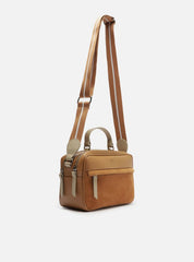 BOLSA TIRACOLO MARROM PRIONE MÉDIA A 50011 0235 0118 AREZZO