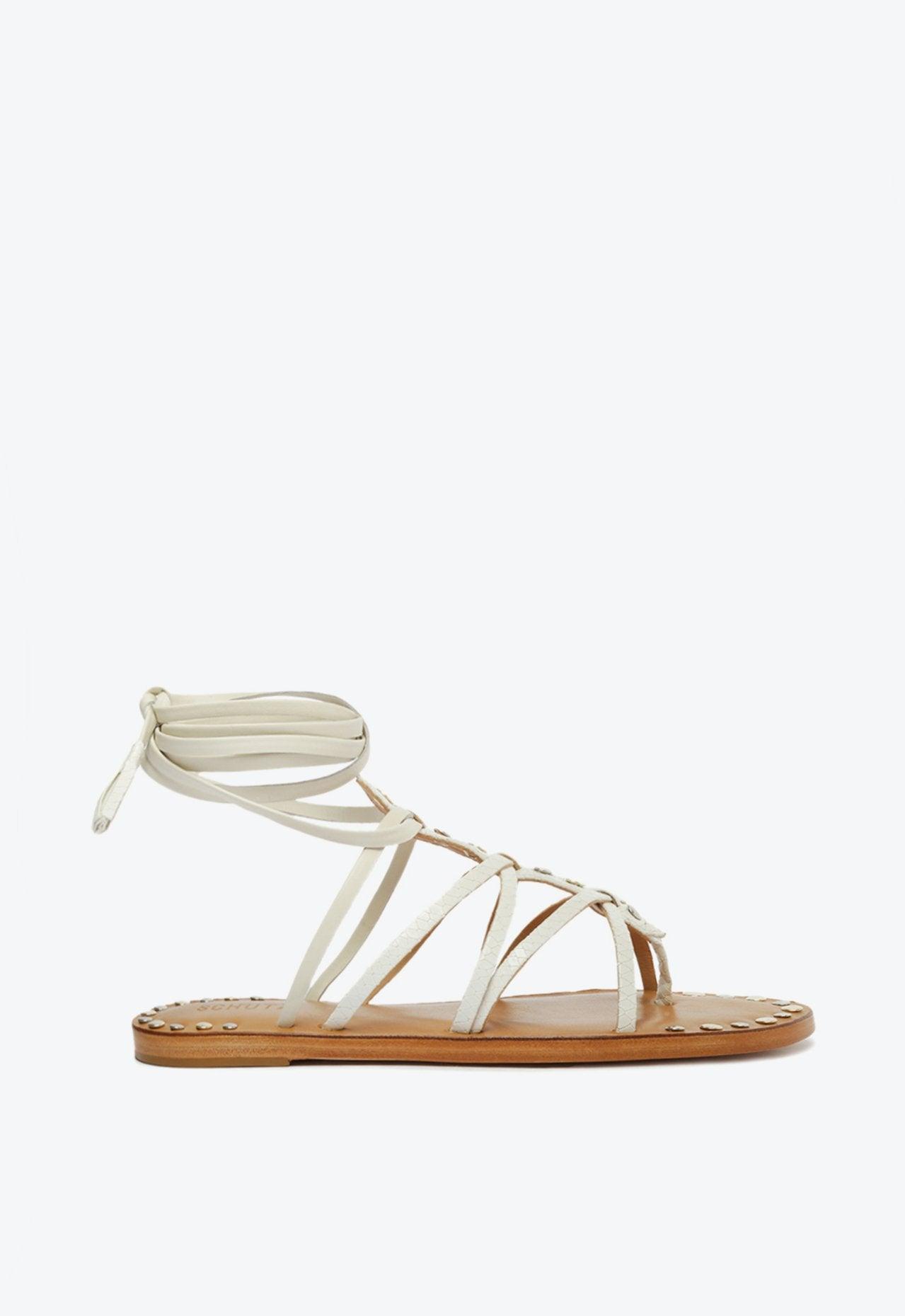 SANDALIA RASTEIRA TIRINHAS BRANCA S 21651 0008 0002 SCHUTZ - Vintedoisk