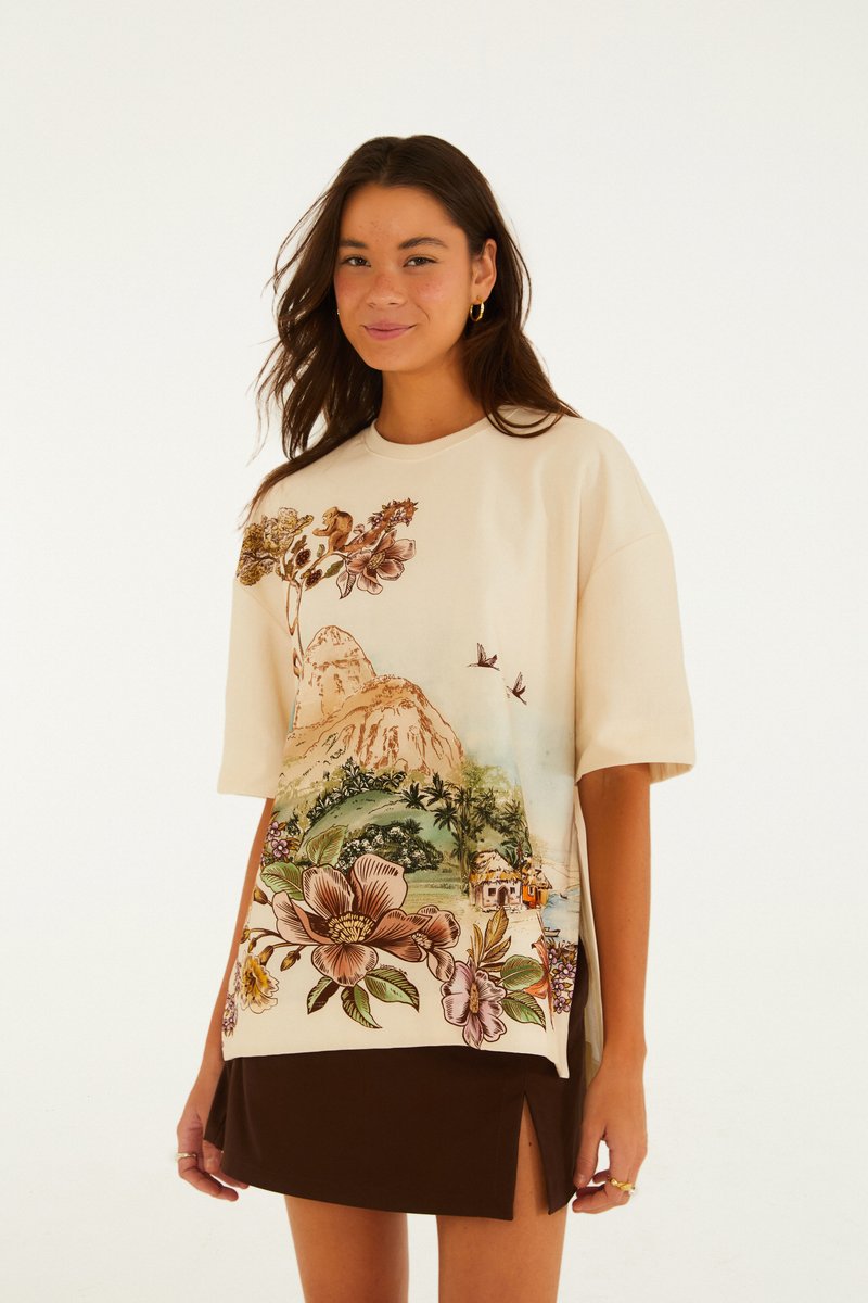 Blusa Feminina FARM RIO ref. BLUSA T - VintedoisK Imagem principal do produto