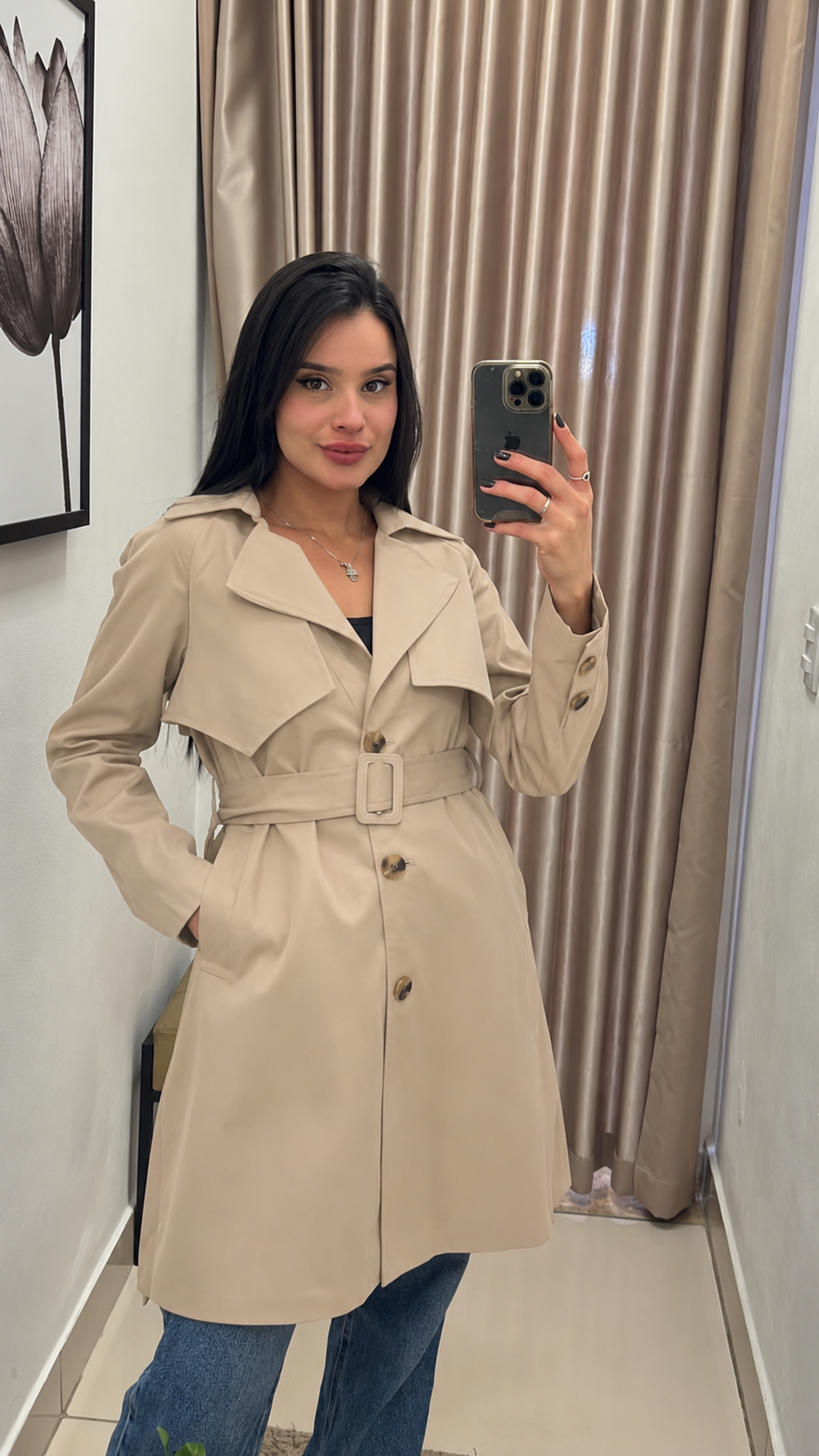  Feminino Lb ref. PARKA TRENCH - VintedoisK