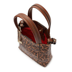 BOLSA TOTE MÉDIA MADRI CHAVEIRO ANIMAL PRINT C 50002 0128 0006 ANACAPRI