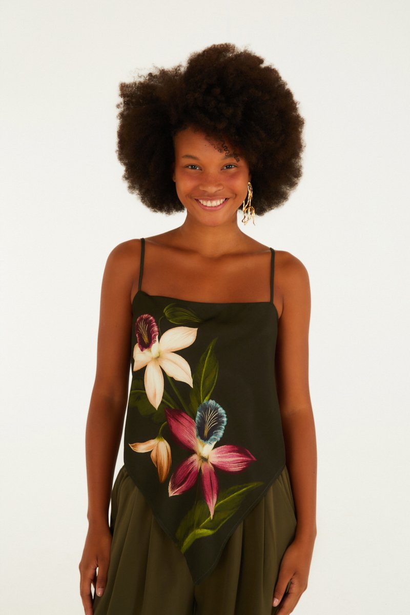 Blusa Feminina Farm rio ref. BLUSA REGATA - VintedoisK Imagem principal do produto