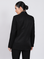 Blazer alfaiataria Gloss 393826 Skenn lateral comprimento