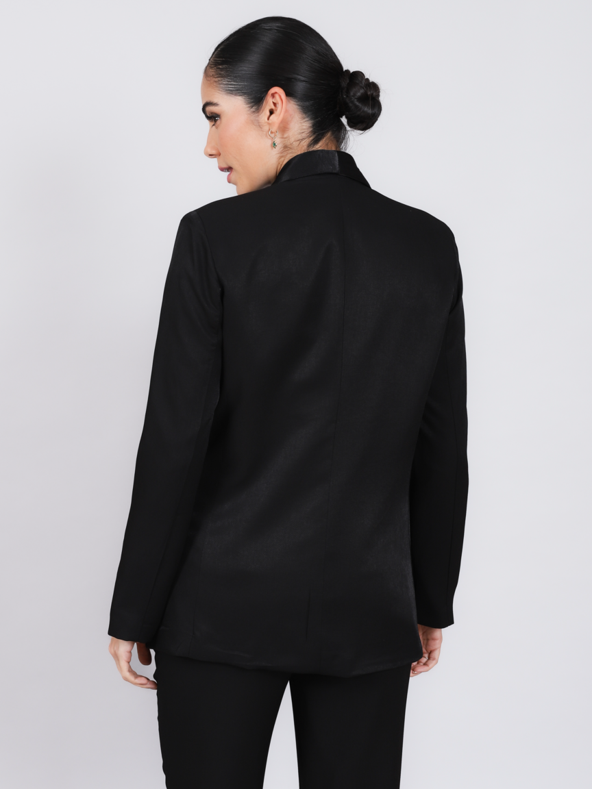 Blazer alfaiataria Gloss 393826 Skenn lateral comprimento
