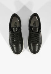 TÊNIS COURO PRETO S 20672 0072 0011 SCHUTZ