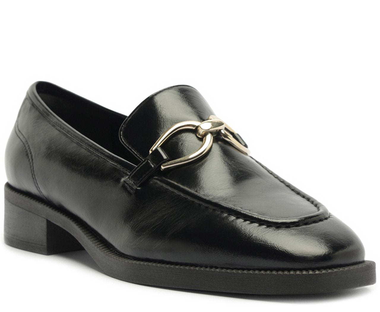 MOCASSIM BRIDÃO SALTO BLOCO DESTROYED PRETO C 30589 0001 0008 ANACAPRI Imagem secundária do produto