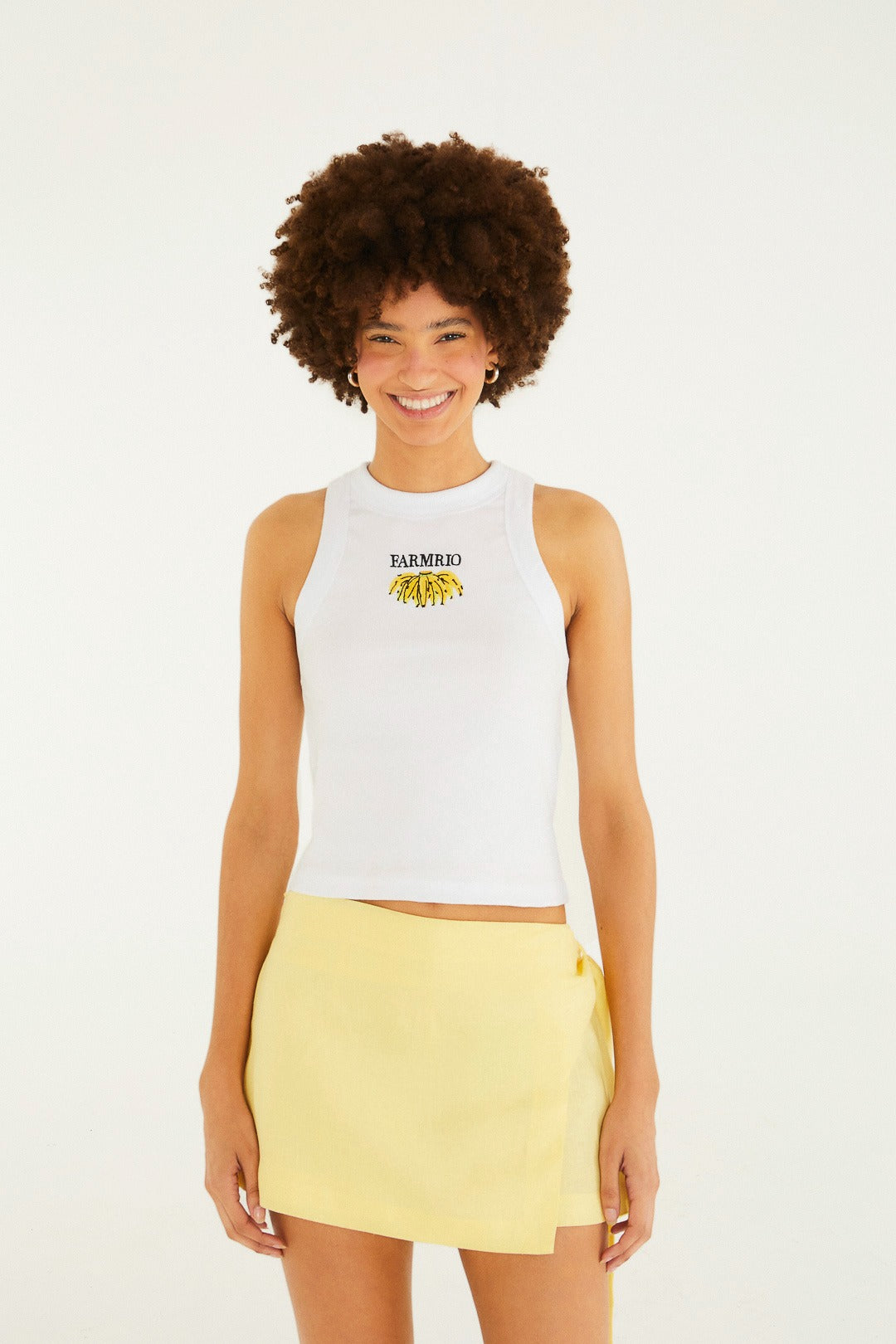 Blusa Feminina Farm rio ref. BLUSA REGATA - VintedoisK