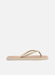 CHINELO DE DEDO OFFWHITE SQUARE PALMILHA MARROM Z 19027 0001 0009 BRIZZA - Vintedoisk