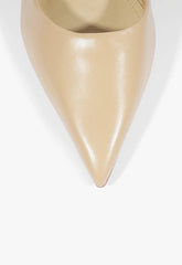 SCARPIN LENA LOW COURO BEGE S 21312 0001 0051 SCHUTZ
