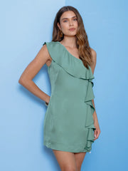 VESTIDO BABADOS ALFAIATARIA 403611 SKENN