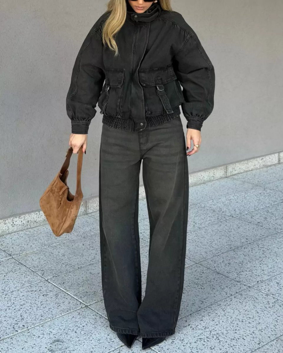 Calça Feminina Alcance ref. JEANS BAGGY - VintedoisK