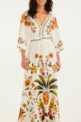 VESTIDO CROPPED BOSQUE CHIC 347016 FARM RIO