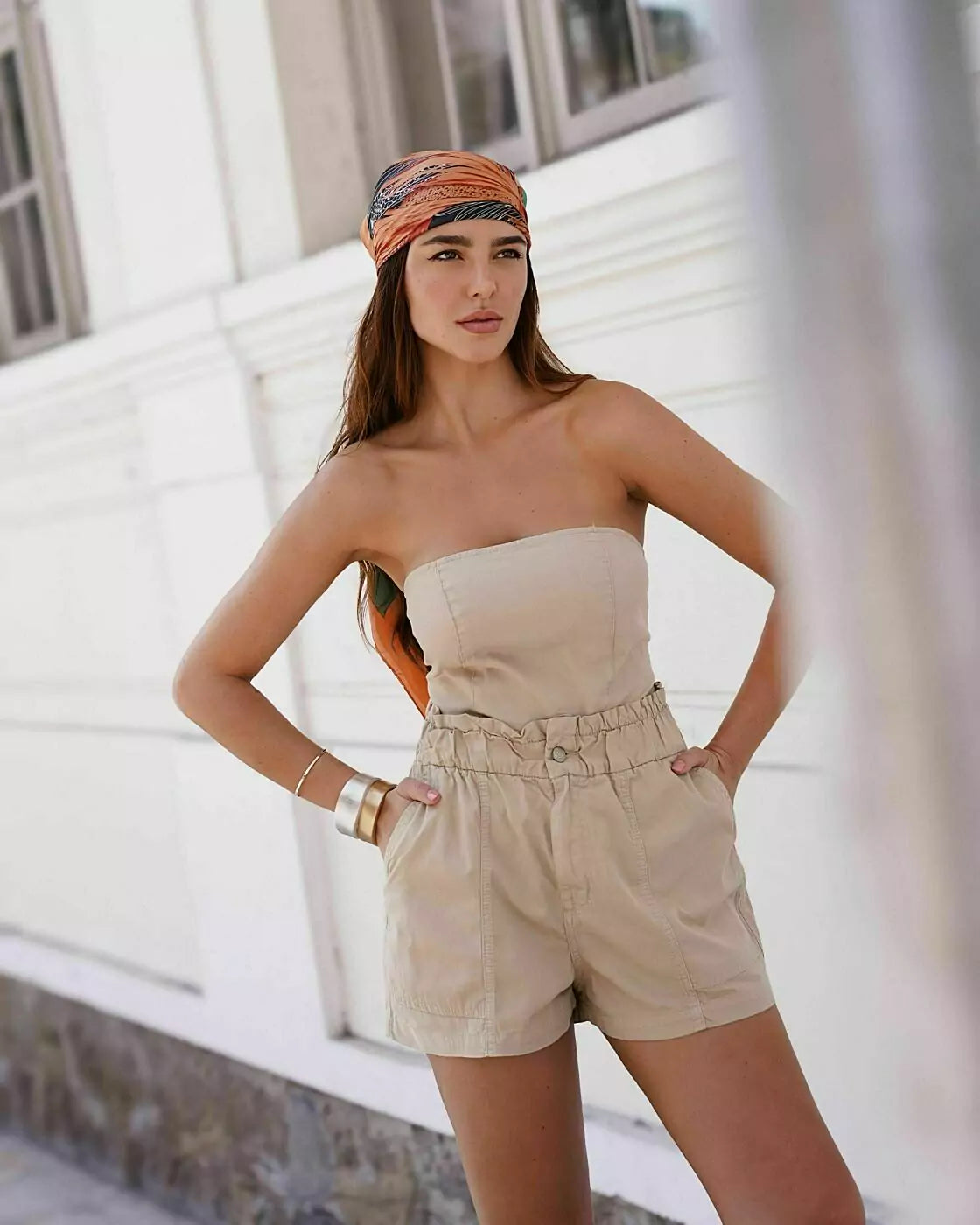 SHORTS MOM ELASTICO BREEZE 8437 ALCANCE Imagem secundária do produto