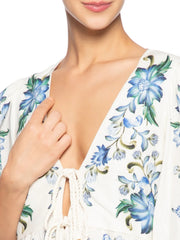 BLUSA BATA AMARRAÇÃO LAURA 351126 FARM RIO