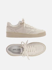 TÊNIS BRANCO COURO SOLA BAIXA RUSH A 12804 0048 0003 AREZZO