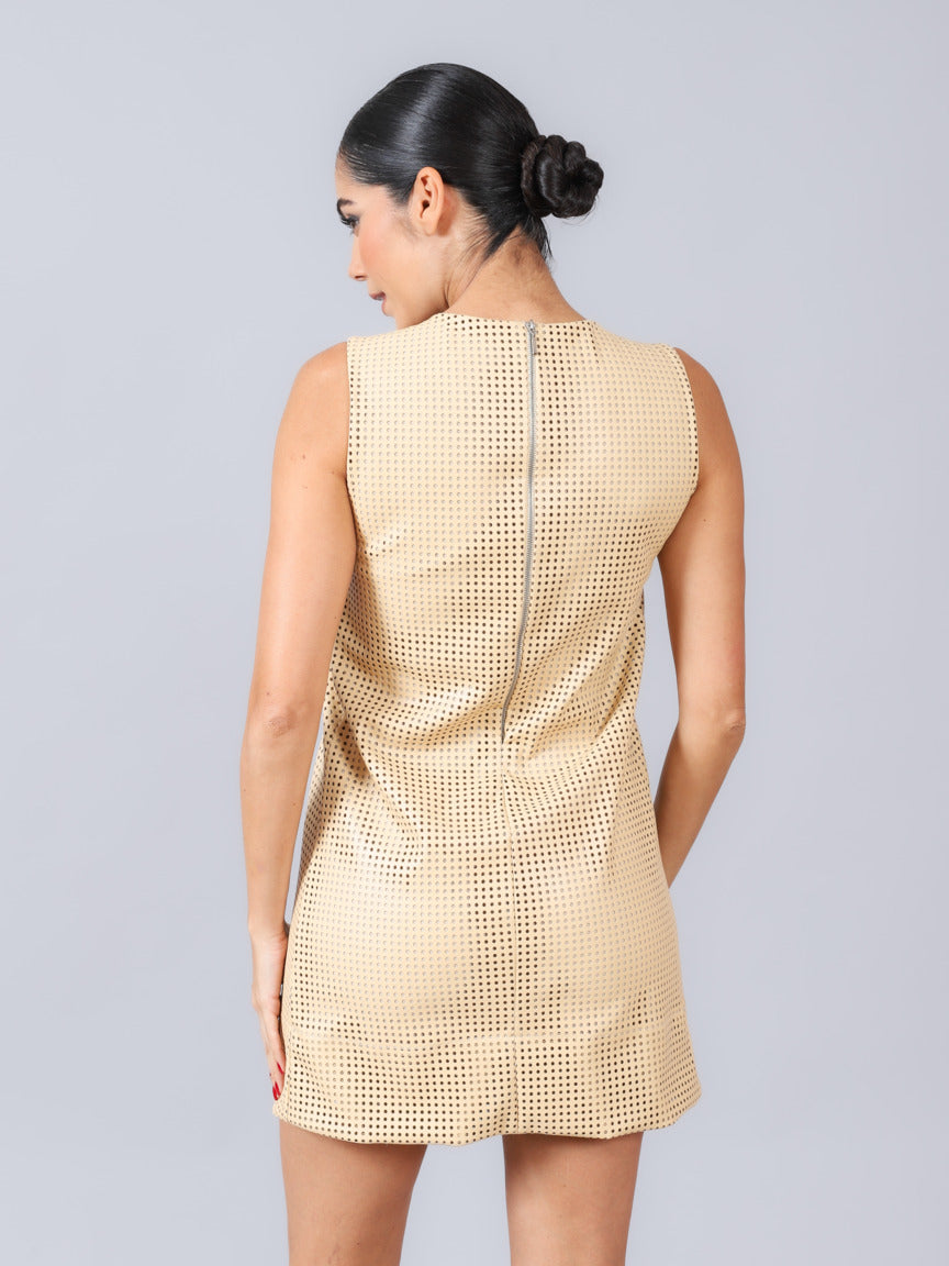 Vestido Feminino Skenn ref. VESTIDO COURO - VintedoisK