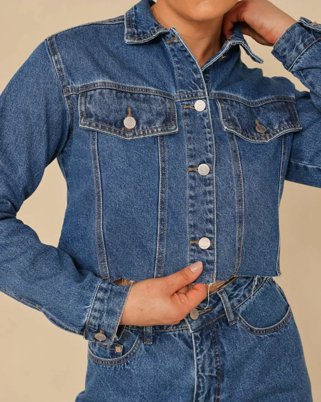 Jaqueta Feminino Alcance ref. JAQUETA JEANS - VintedoisK
