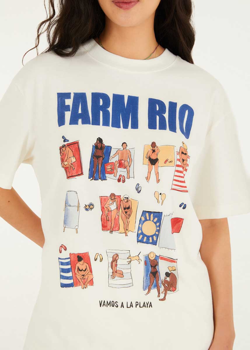 Blusa Feminina FARM RIO ref. BLUSA T - VintedoisK