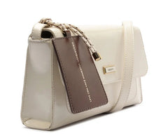 BOLSA TIRACOLO MÉDIA LISA BRANCA C 50012 1970 0004 ANACAPRI