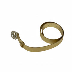 CINTO EMBLEM COURO DOURADO S 43001 0002 0019 SCHUTZ