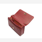 BOLSA TIRACOLO PEQUENA MATELASS CORRENTE VERMELHA C 50036 0059 0005 ANACAPRI