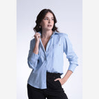 CAMISA ML LISTRADA BOLSO FRENTE CMFEM00023 REVANCHE