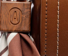 BOLSA TIRACOLO PEQUENA LINHO MARROM C 50001 0203 0002 ANACAPRI