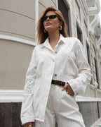 Camisa Feminino Alcance ref. CAMISA JEANS - VintedoisK