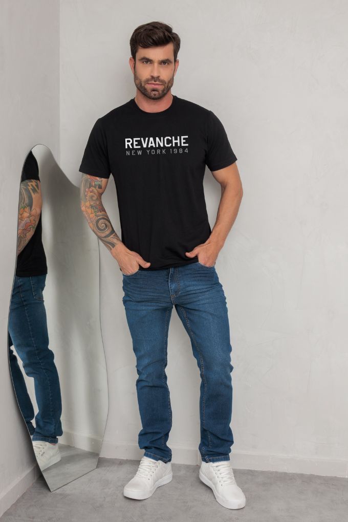 CAMISETA MASC ESTAMPA MC CTMAS00167 REVANCHE Imagem secundária do produto