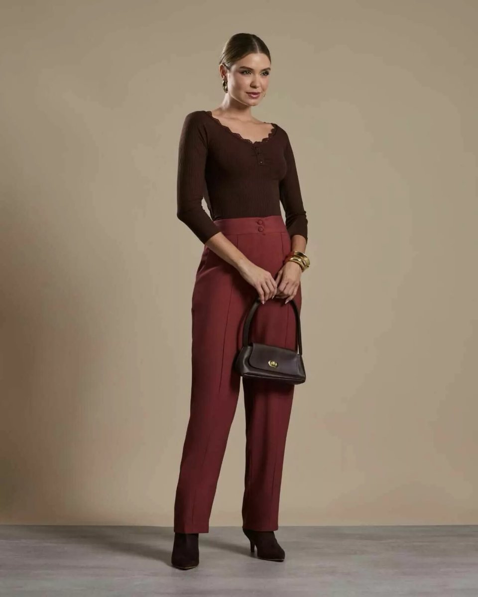 Blusa Feminina Coqueta ref. BLUSA CANELADA - VintedoisK
