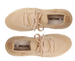 TÊNIS SPORTY MALHA KNIT BEGE C 30376 0013 0001 ANACAPRI