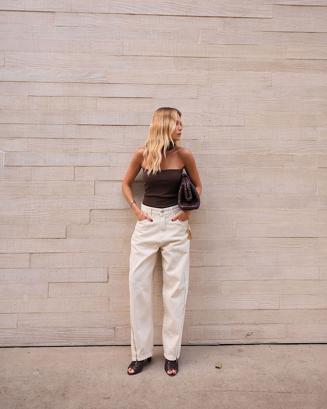 Calça Feminina ALCANCE ref. JEANS BALLOON - VintedoisK