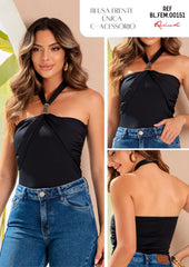 BLUSA FRENTE ÚNICA ACESSORIO FEM00151 REVANCHE