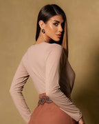 Body Feminino Amicia ref. BODY MALHA - VintedoisK