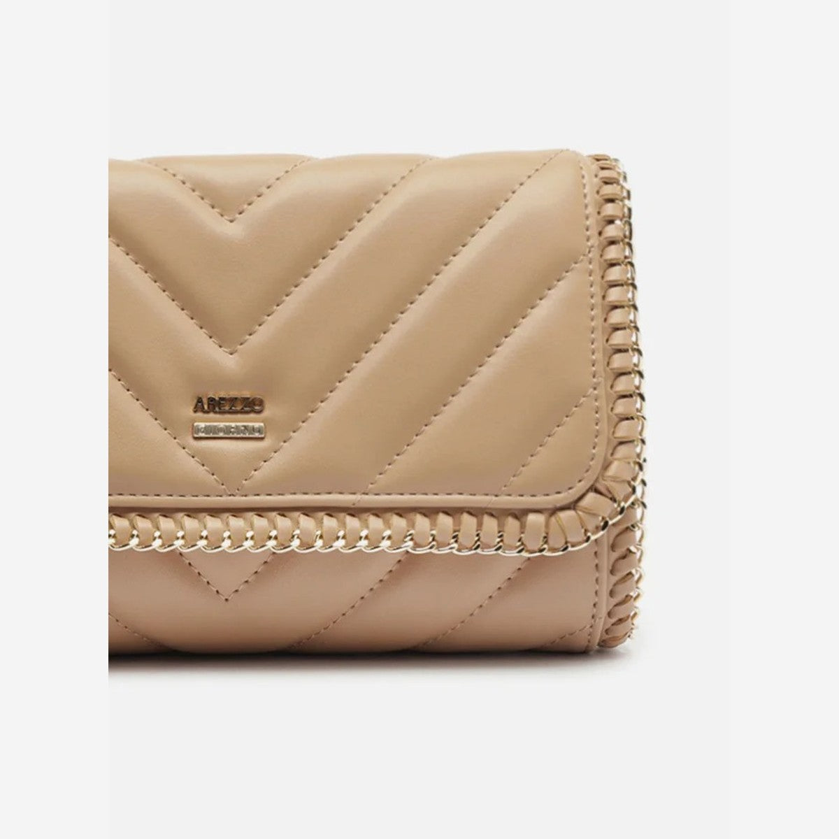 BOLSA TIRACOLO NUDE PEQUENA MATELASSÊ CORRENTE A 57100 1798 0011 AREZZO