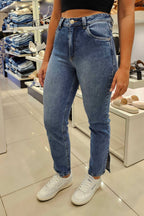 Calça Feminina REVANCHE ref. JEANS MOM - VintedoisK
