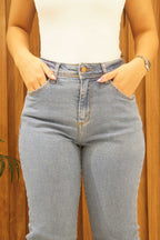Calça Feminina ALCANCE ref. JEANS ESCURA - VintedoisK