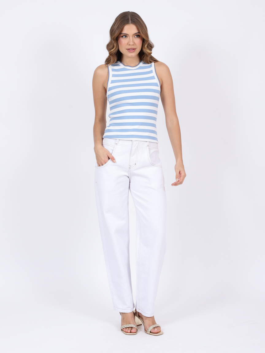 Calça Feminina SKENN ref. JEANS BAGGY - VintedoisK